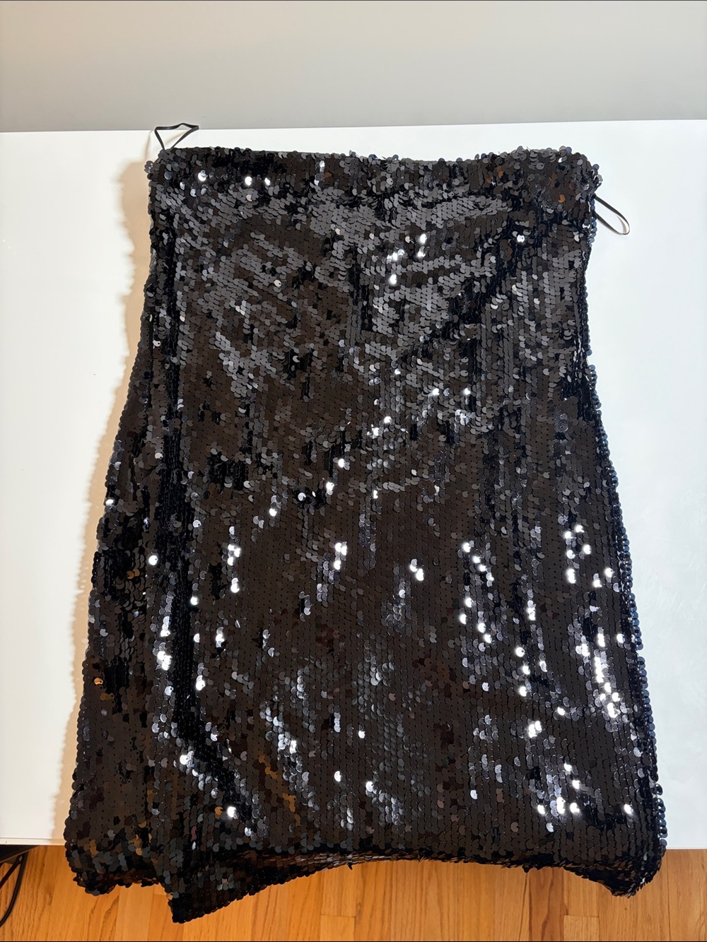 WAYF Mini Strapless Sequin Dress NWT Sz Small